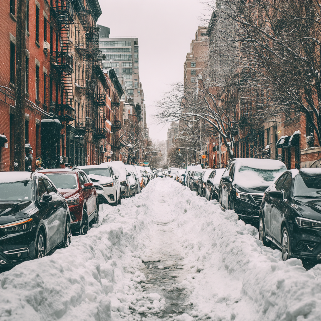 Paintless Dent Repair in Brooklyn after snow