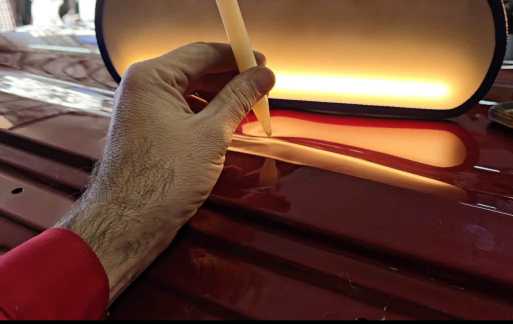 Fix the dent in a couple of hours